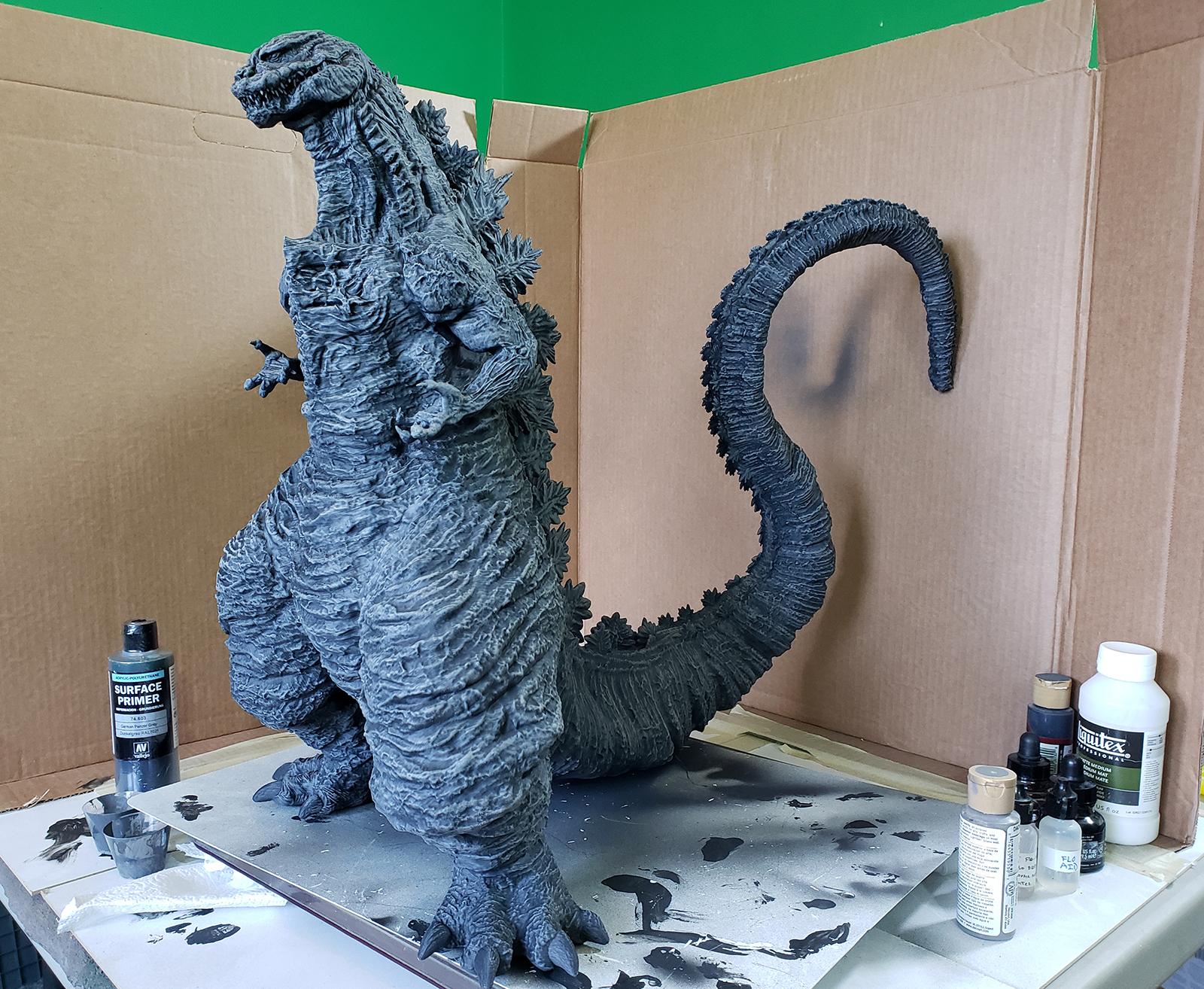 3d Printing Anycubic I3 Mega Anycubic Photon Dlp Fdm Gambody Godzilla Large Shin 3428